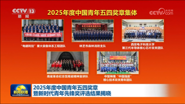 中復神鷹“中國強度”核心技術攻關青年團隊榮獲2025年度中國青年五四獎章集體 ...
